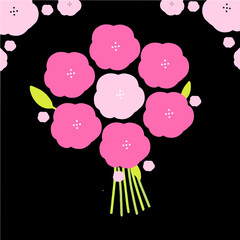 vector illustration of a flower