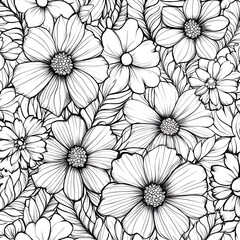 Whimsical floral mandala radiating joyous color and intricate craftsmanship image