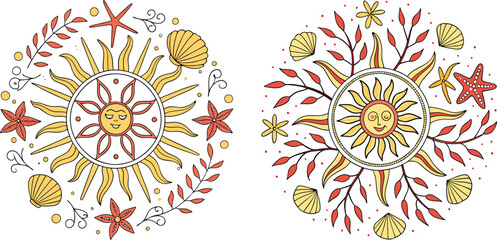 vector illustration of an abstract ornament