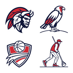 Ideate on logos using royalty-free vectors