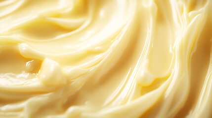 Smooth and creamy substance with swirling designs high resolution picture