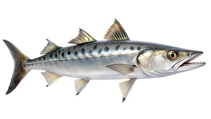 fish on white background