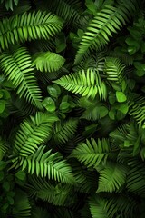 Lush fresh green Spring leaf