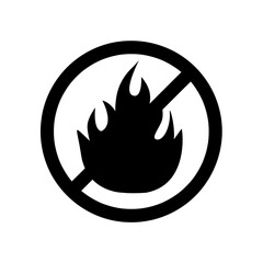 vector fire icon