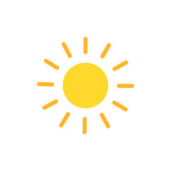 sun vector illustration