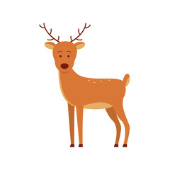 reindeer with red nose