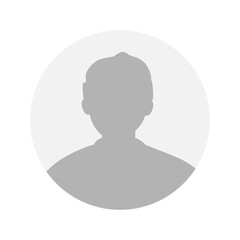 Vector flat illustration. Human icon. Avatar, user profile, human icon, profile picture. Suitable for social media profiles, icons, splash screens and as a template. Business concept.