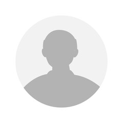 Vector flat illustration. Human icon. Avatar, user profile, human icon, profile picture. Suitable for social media profiles, icons, splash screens and as a template. Business concept.