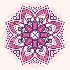 Mandala logo Design.