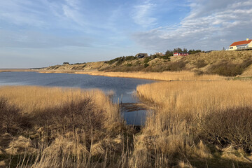 River in Norre Nebel in Denmark