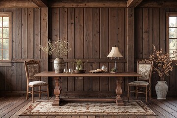 Dusky Cherry Wood Panel for Elegant Rustic Decor Featuring Timeless Texture and Warmth