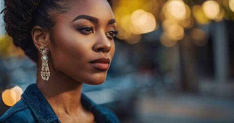 Portrait of a Woman in the City