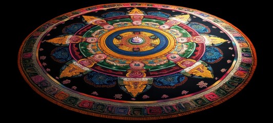 Fototapeta premium A beautifully designed mandala symbolizing enlightenment