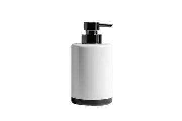 Smart touchless soap dispenser for hygienic use Isolated on white background or PNG background.