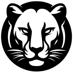 Black Panther Logo Silhouette