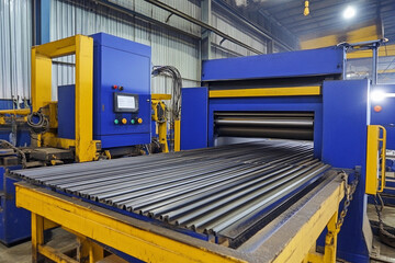 Efficient shot blasting machine for processing metal plates Generative AI