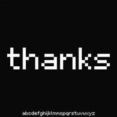 Unique modern trendy serif ink trap style alphabet display font vector