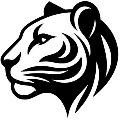 Black Panther Logo Silhouette