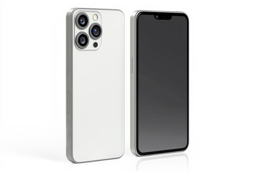 Sleek bezel-less smartphone design from front and back