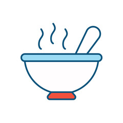 Soup  vector icon