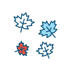 Maple Leaf vector icon