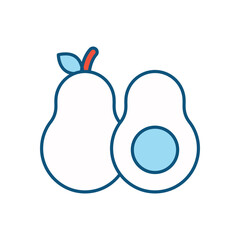 Pear vector icon