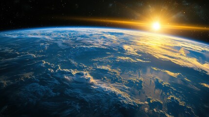 Fototapeta premium Earth from Space – Sustainability & Conservation