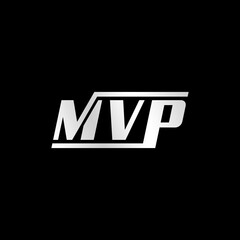 Mvp Logo Design Abstract Monogram Simple