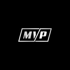  Mvp Logo Design Abstract Monogram Simple