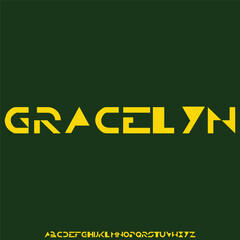 Elegant luxury thin alphabet set display font vector