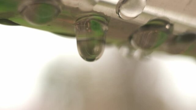 water droplets macro