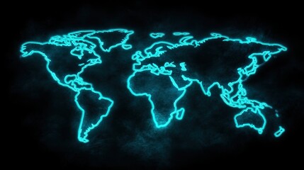 World map. Earth Day theme background wallpaper.