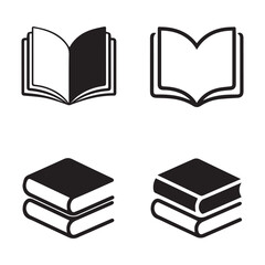 vector illustration of books