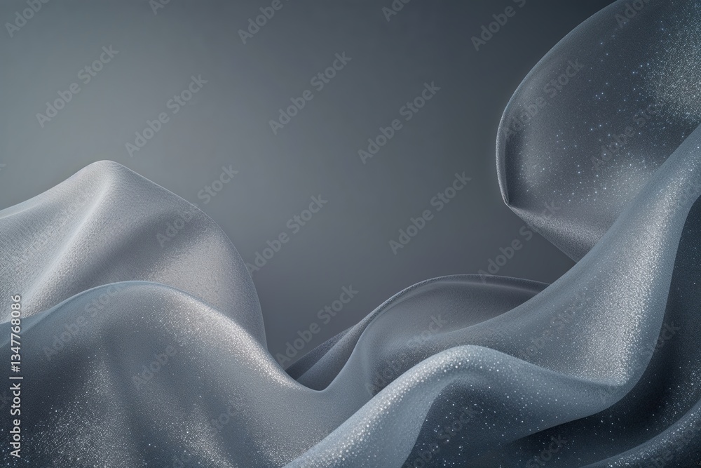 Poster elegant grey gradient background for product display featuring subtle space and luxurious texture