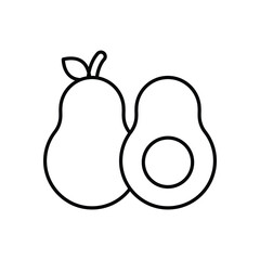 Pear vector icon