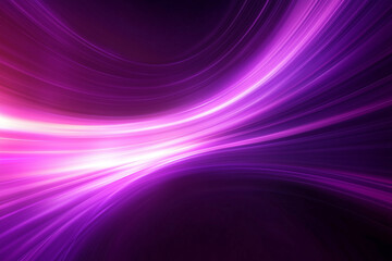 Naklejka premium Futuristic purple energy waves with a smooth gradient