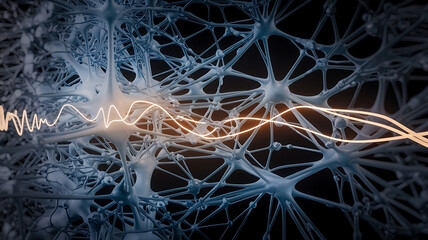 Neural network activity brainwave patterns complex interconnected pathways