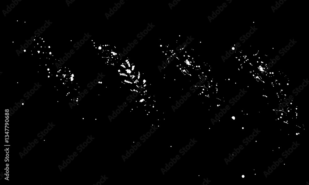 Aufkleber textured background featuring abstract white splashes and patterns resembling leaves or foliage, cre