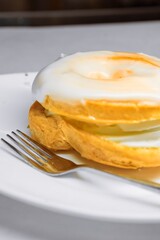 Close-Up of Czech Choux Pastry 