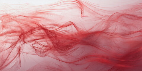 Abstract red background, horizontal smooth lines