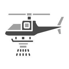 Firefighter Helicopter Icon