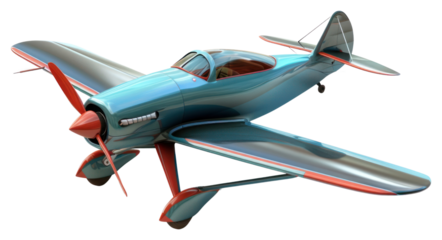 PNG  Vintage aircraft model with propeller
