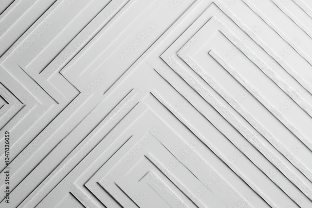 Poster abstract background with a geometric pattern, light gray in color, 3d rendering minimalism, lines, s