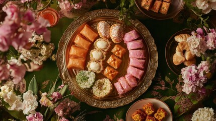 A Luxurious Selection of Middle Eastern Sweets