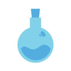 Obraz premium Isolated blue potion magic icon