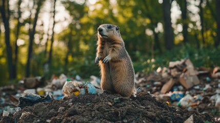 Human activities impact and threaten animal’s natural habitat.