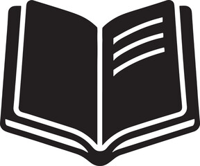 E-book reader icon vector on white background