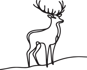 Line Drawing – Black Vector Art