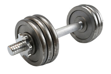 Naklejka premium Realistic 3D Dumbbell – Strength and Fitness