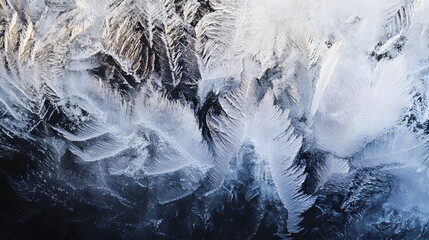 nature, design, illustration, flower, green, plant, art, winter, ice, frost, cold, snow, christmas, frozen, blue, window, pattern, texture, glass, water, crystal, season, frosty, freeze, tree, macro, 